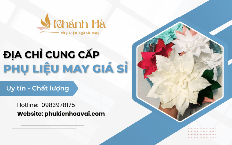 phụ liệu may giá sỉ